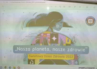 Światowy Dzień Zdrowia w ramach projektu Szlachetnie i zdrowo z małpką Iwoną