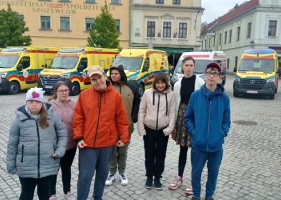 Uczniowie SPDP na zakończeniu Regionalnych Mistrzostw w Ratownictwie Medycznym Cieszyn - Żywiec 2025