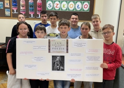 Narodowe Czytanie w bibliotece szkolnej  - czytamy „Poezje” Mistrza z Czarnolasu.