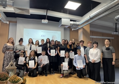  XXI WOJEWÓDZKI KONKURS POEZJI ZBIGNIEWA HERBERTA