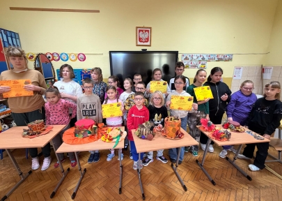 Podsumowanie konkursu plastycznego "Jesienny Kapelusz"