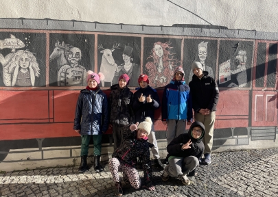 WYJŚCIE DO KSIĄŻNICY CIESZYŃSKIEJ