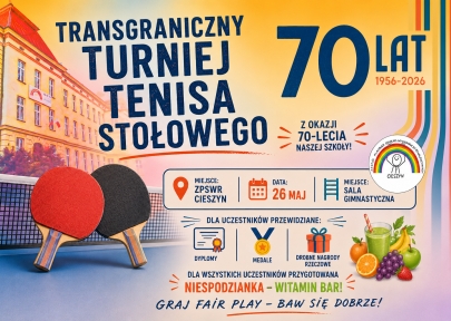 Transgraniczny Turniej Tenisa Stołowego 