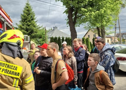 Wycieczka do OSP Pastwiska w Cieszynie