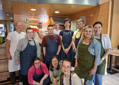 Wyjście klas 3 ap i 3 bp SPdP do Pizzerii Palermo